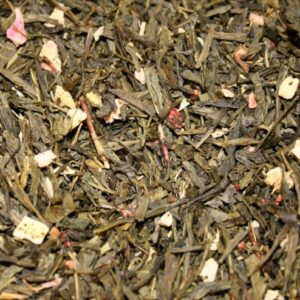 Grøn Sencha Jordbær/Rabarber
