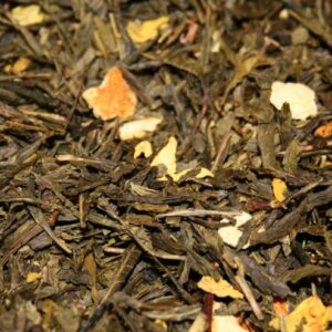 Grøn Sencha Orange te m. orangeskal