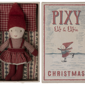 Nisse Elfie i tændstikæske