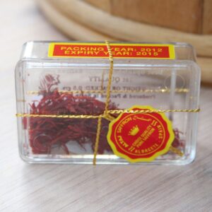 Mosehusets købmandsgård. Krydderier. Safran